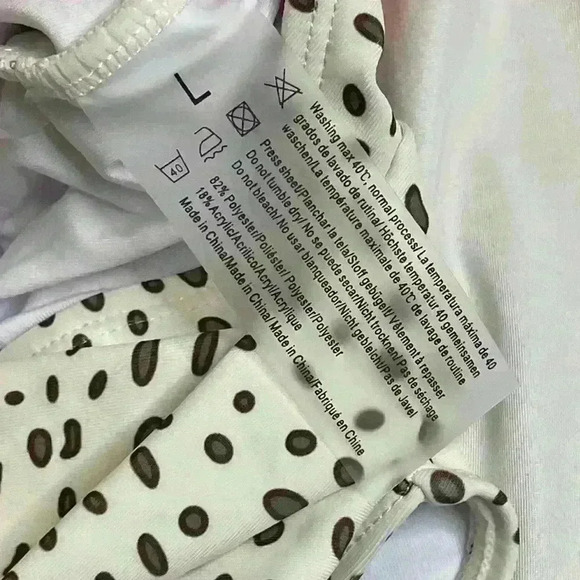 NWT Eomenie One Piece Swimsuit Tummy Control Cutout High Waisted Tie Back - Picture 8 of 8